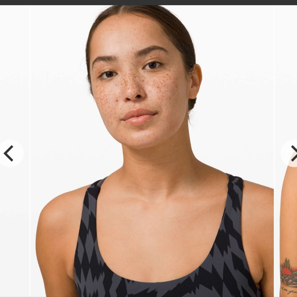 Lululemon S3 Volleyball Energy Bra In Graphite Grey-Black